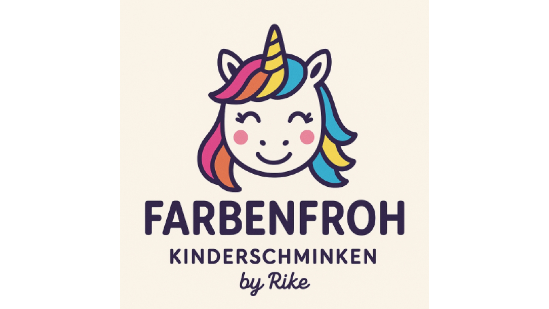 Farbenfroh Kinderschminken by Rike